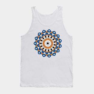 Beautiful Geometry Floral Mandala Tank Top